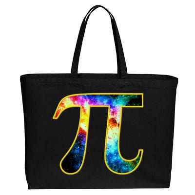 Pi Day Galaxy 3.14 Cotton Canvas Jumbo Tote