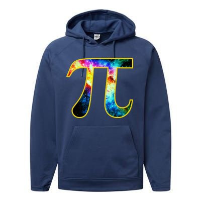 Pi Day Galaxy 3.14 Performance Fleece Hoodie