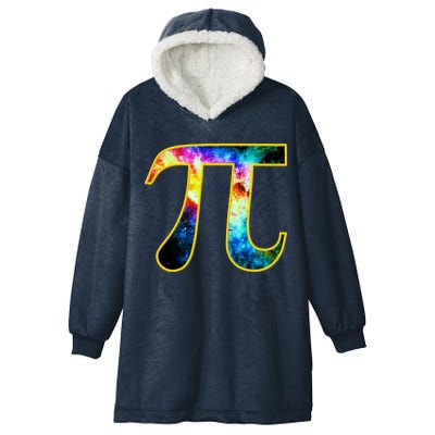 Pi Day Galaxy 3.14 Hooded Wearable Blanket