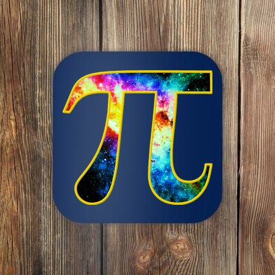 Pi Day Galaxy 3.14 Coaster