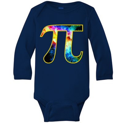 Pi Day Galaxy 3.14 Baby Long Sleeve Bodysuit