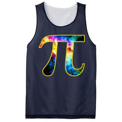 Pi Day Galaxy 3.14 Mesh Reversible Basketball Jersey Tank