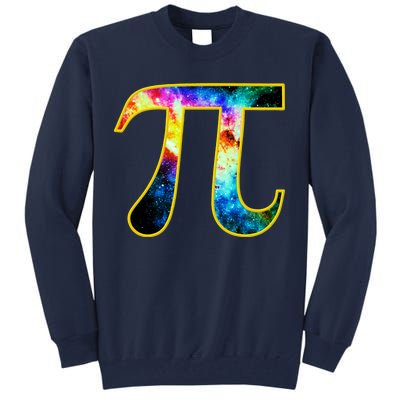 Pi Day Galaxy 3.14 Tall Sweatshirt