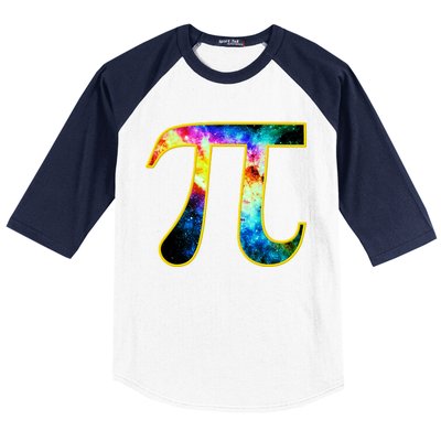 Pi Day Galaxy 3.14 Baseball Sleeve Shirt