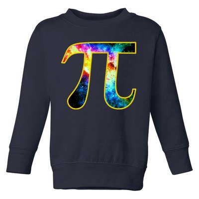 Pi Day Galaxy 3.14 Toddler Sweatshirt