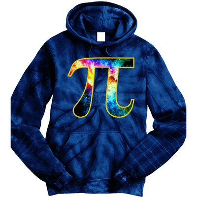 Pi Day Galaxy 3.14 Tie Dye Hoodie