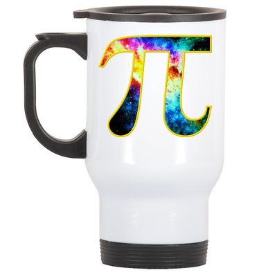 Pi Day Galaxy 3.14 Stainless Steel Travel Mug