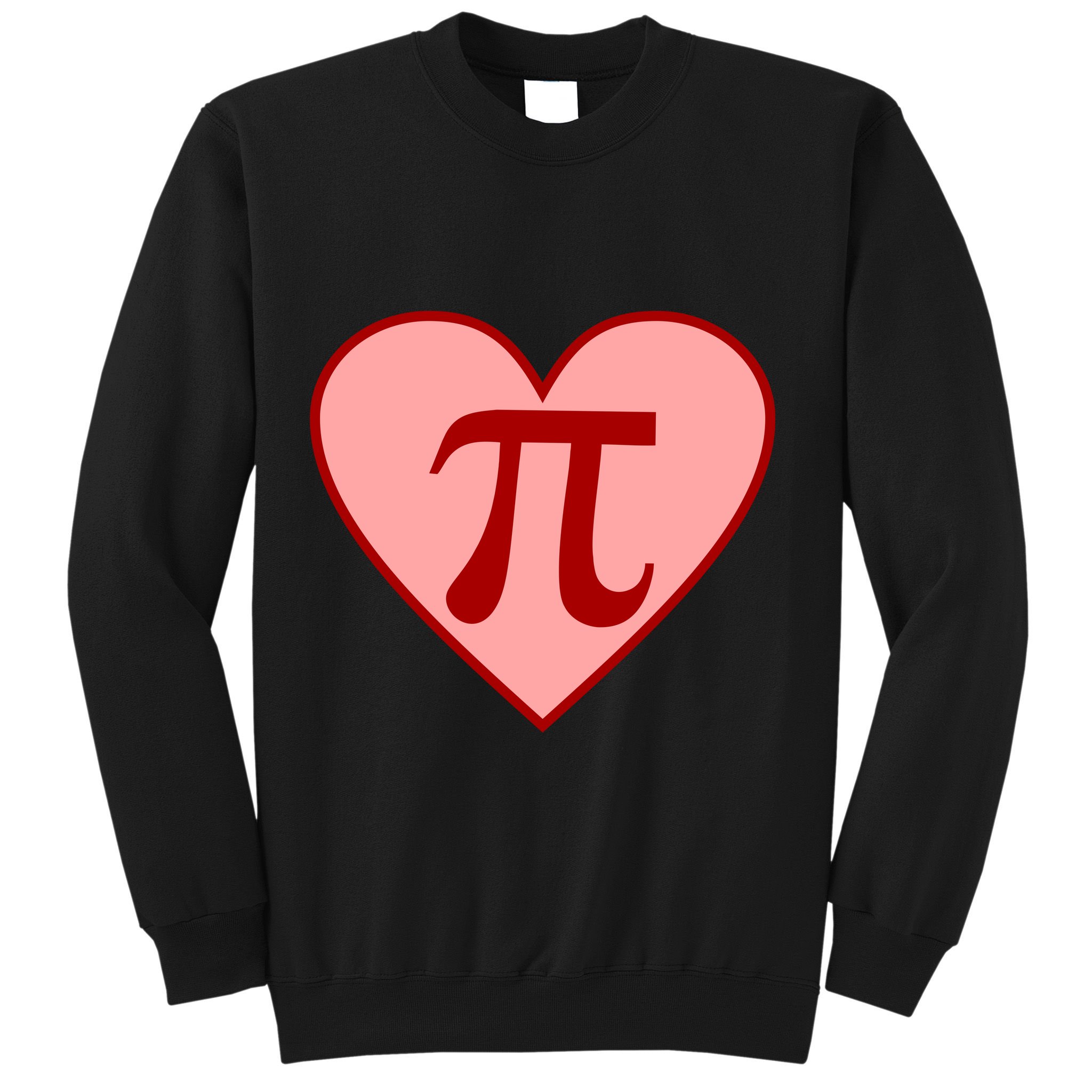 Pi Day Heart Love 3.14 Math Geek March 14th Sweatshirt
