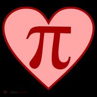 Pi Day Heart Love 3.14 Math Geek March 14th Impact Tech Backpack