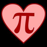 Pi Day Heart Love 3.14 Math Geek March 14th Youth Performance Sprint T-Shirt