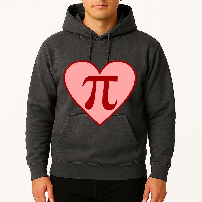 Pi Day Heart Love 3.14 Math Geek March 14th Hoodie