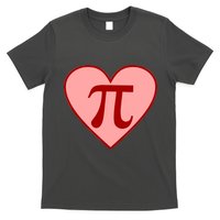 Pi Day Heart Love 3.14 Math Geek March 14th T-Shirt