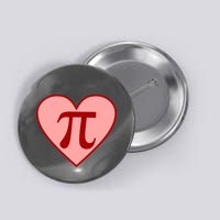 Pi Day Heart Love 3.14 Math Geek March 14th Button