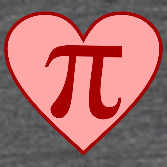 Pi Day Heart Love 3.14 Math Geek March 14th 7-Panel Snapback Hat