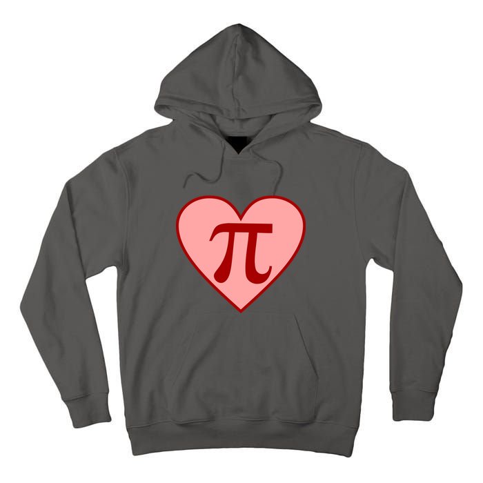 Pi Day Heart Love 3.14 Math Geek March 14th Tall Hoodie