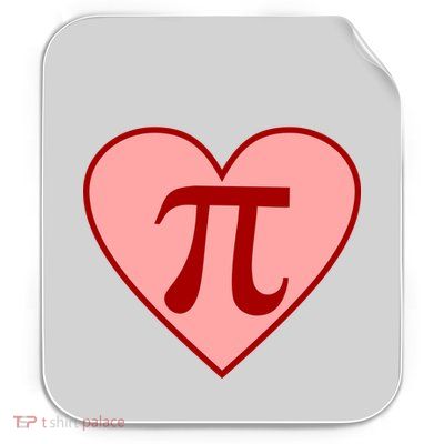 Pi Day Heart Love 3.14 Math Geek March 14th Permanent Decal Sticker
