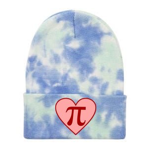 Pi Day Heart Love 3.14 Math Geek March 14th Tie Dye 12in Knit Beanie