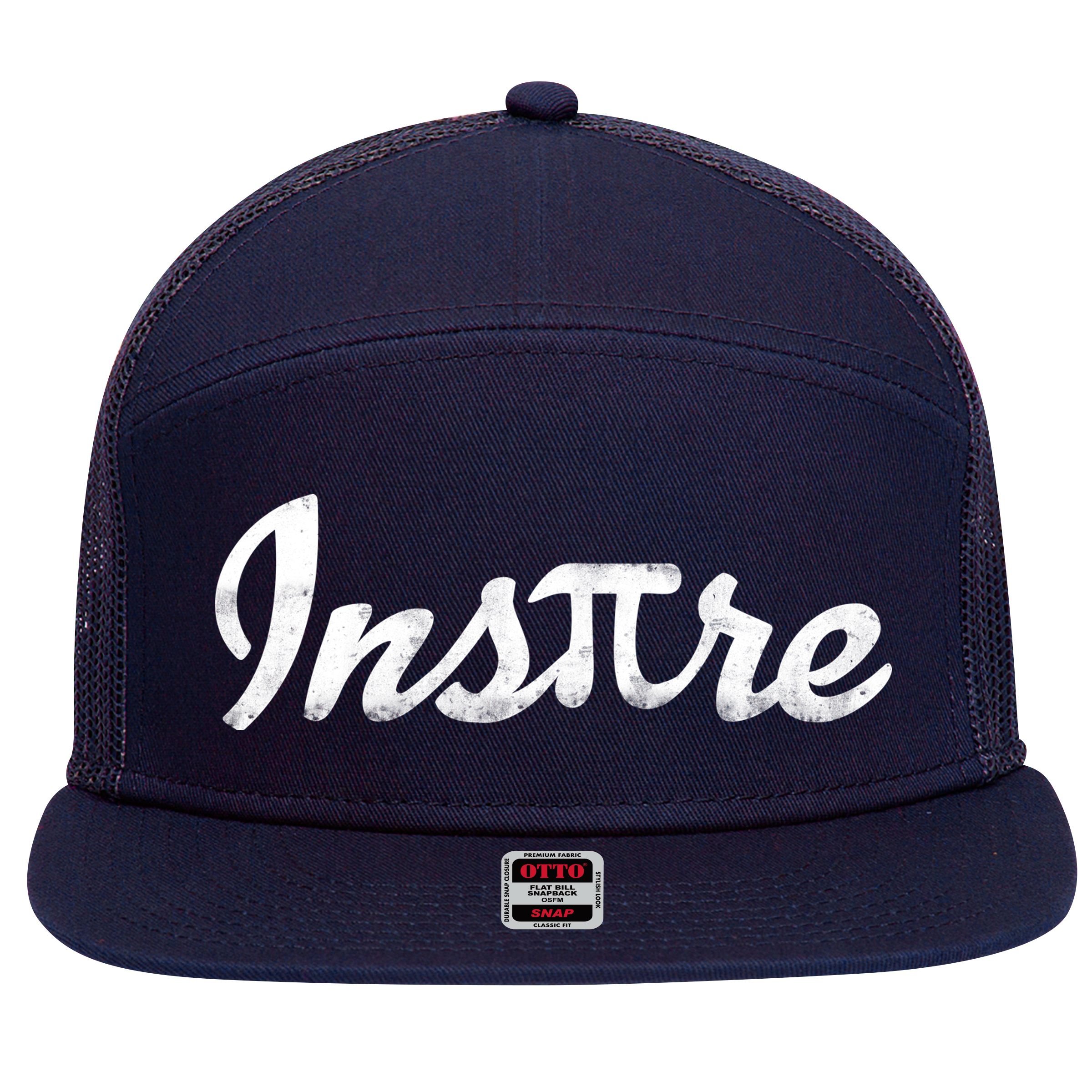 Pi Day InsPIre 7 Panel Mesh Trucker Snapback Hat
