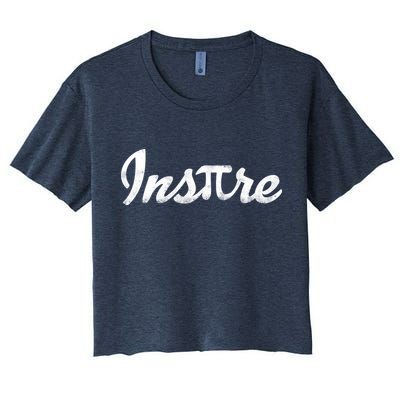 Pi Day InsPIre Crop Top