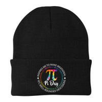 Pi Day Inspired To Make Irrational Choices Beanie