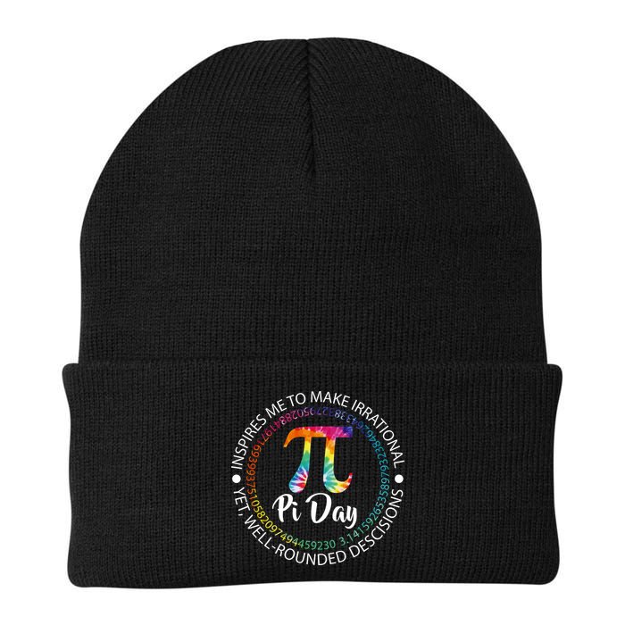 Pi Day Inspired To Make Irrational Choices Beanie