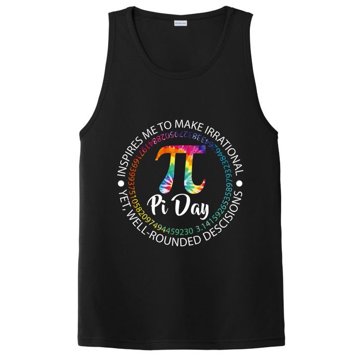 Pi Day Inspired To Make Irrational Choices PosiCharge Competitor Tank