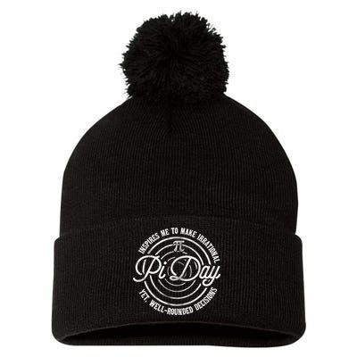 Pi Day Inspires Me To Make Irrational Decisions  Pom Pom 12in Knit Beanie