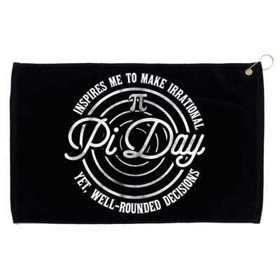 Pi Day Inspires Me To Make Irrational Decisions  Grommeted Golf Towel