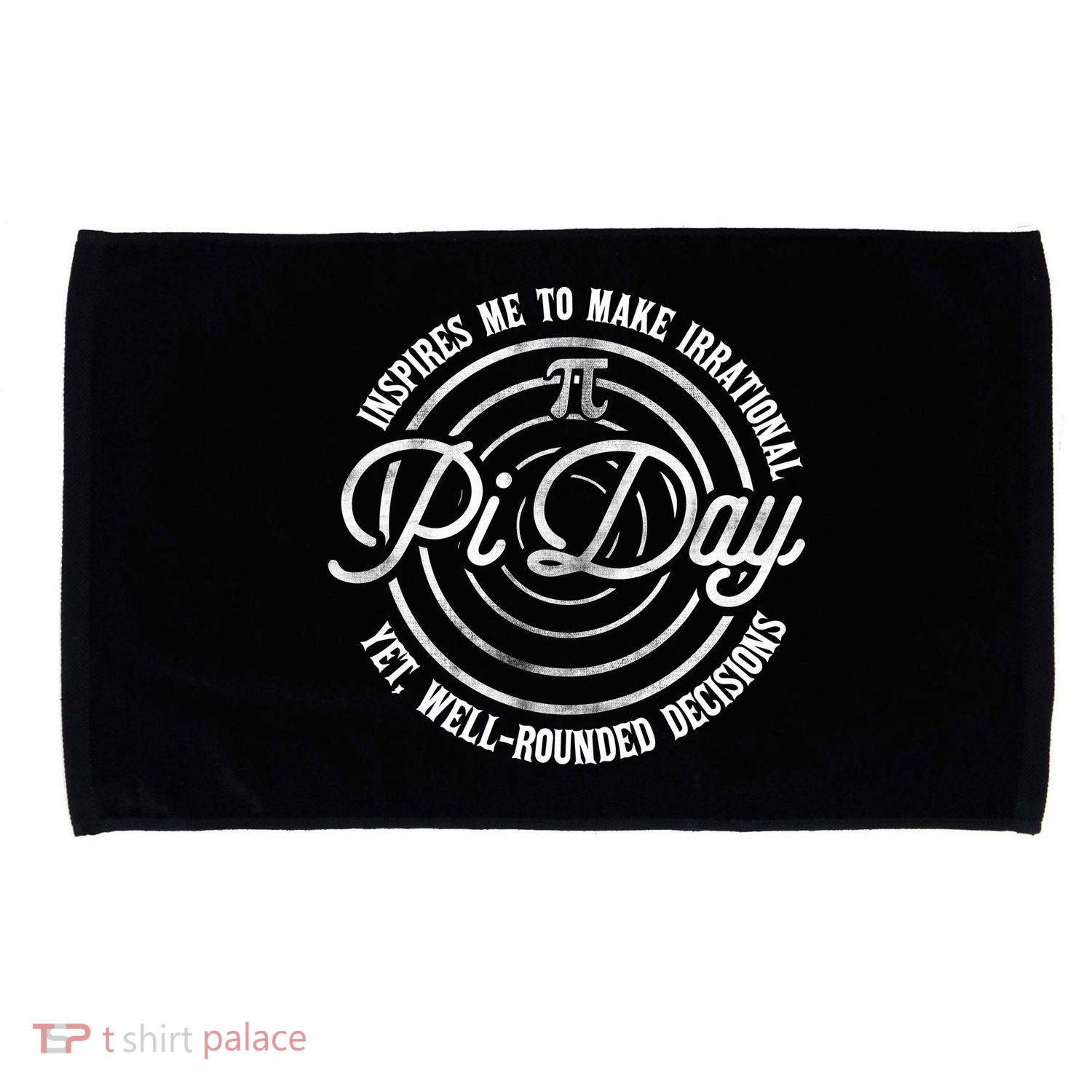 Pi Day Inspires Me To Make Irrational Decisions  Microfiber Hand Towel