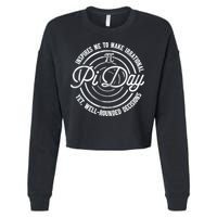 Pi Day Inspires Me To Make Irrational Decisions  Cropped Pullover Crew