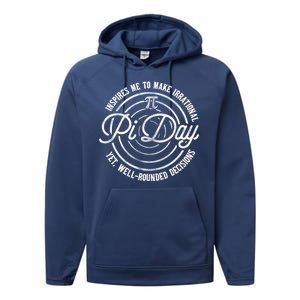 Pi Day Inspires Me To Make Irrational Decisions  Performance Fleece Hoodie