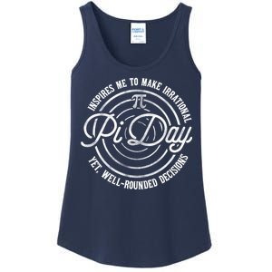 Pi Day Inspires Me To Make Irrational Decisions  Ladies Essential Tank