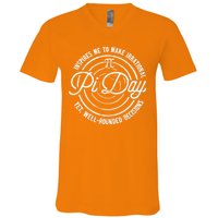 Pi Day Inspires Me To Make Irrational Decisions  V-Neck T-Shirt