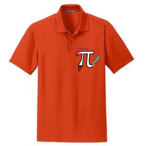 Pi Day Pirate Dry Zone Grid Polo