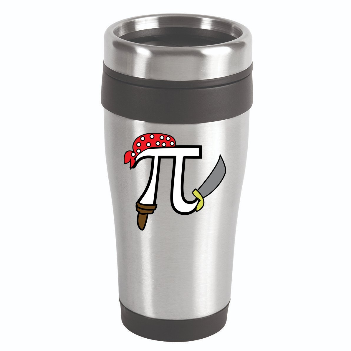 Pi Day Pirate 16oz Travel Tumbler