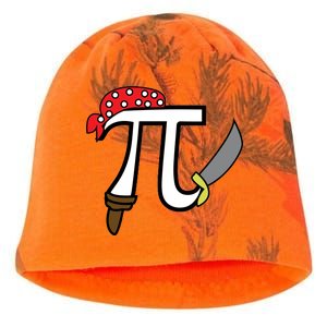 Pi Day Pirate Kati - Camo Knit Beanie