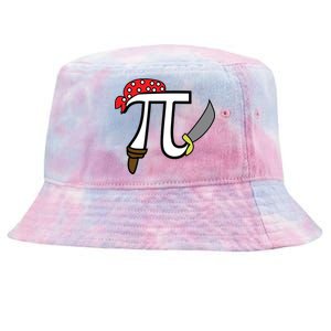 Pi Day Pirate Tie-Dyed Bucket Hat