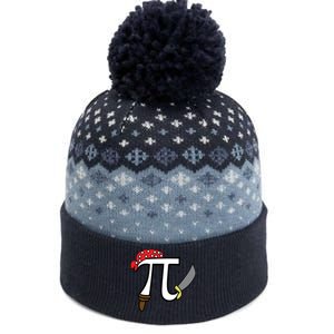 Pi Day Pirate The Baniff Cuffed Pom Beanie