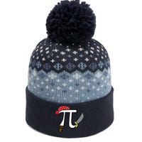 Pi Day Pirate The Baniff Cuffed Pom Beanie