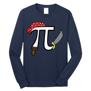 Pi Day Pirate Long Sleeve Shirt