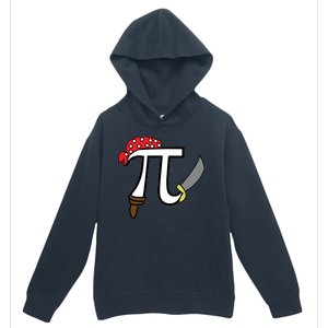 Pi Day Pirate Urban Pullover Hoodie