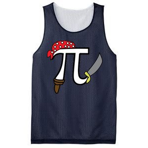 Pi Day Pirate Mesh Reversible Basketball Jersey Tank