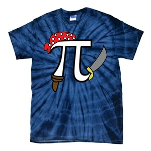 Pi Day Pirate Tie-Dye T-Shirt