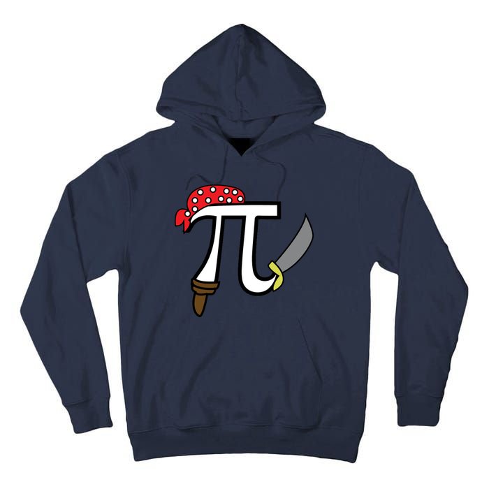 Pi Day Pirate Tall Hoodie