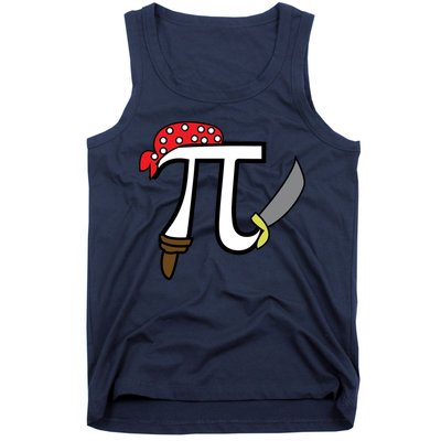 Pi Day Pirate Tank Top