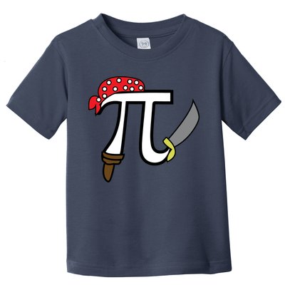Pi Day Pirate Toddler T-Shirt