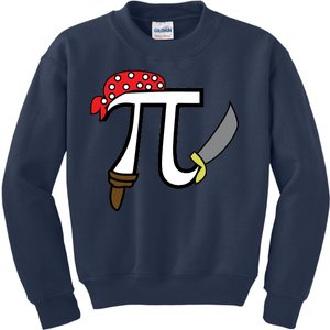 Pi Day Pirate Kids Sweatshirt