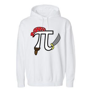 Pi Day Pirate Garment-Dyed Fleece Hoodie