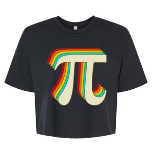 Pi Day Retro Bella+Canvas Jersey Crop Tee