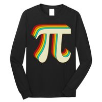 Pi Day Retro Long Sleeve Shirt